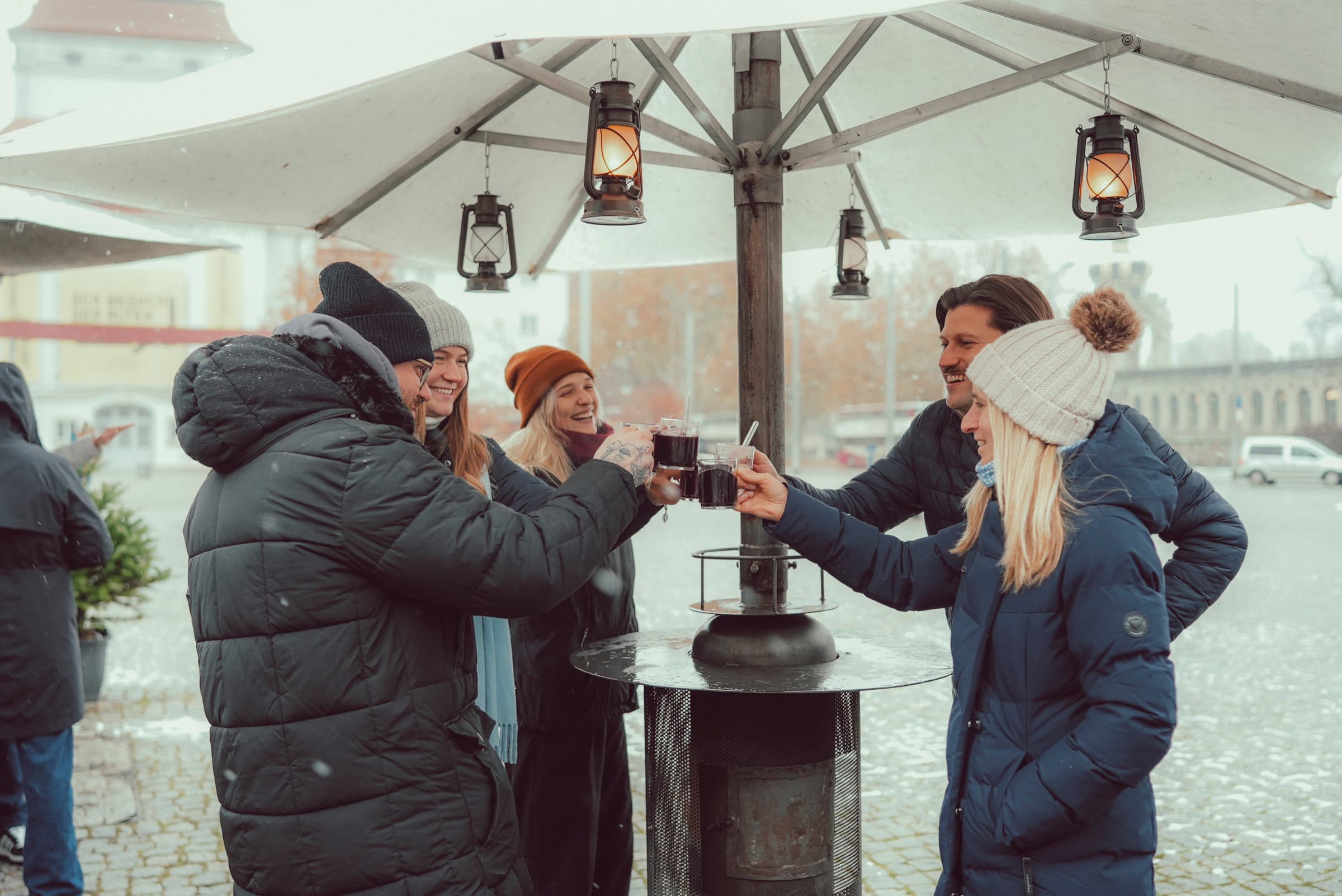 Ankommen & Glühwein